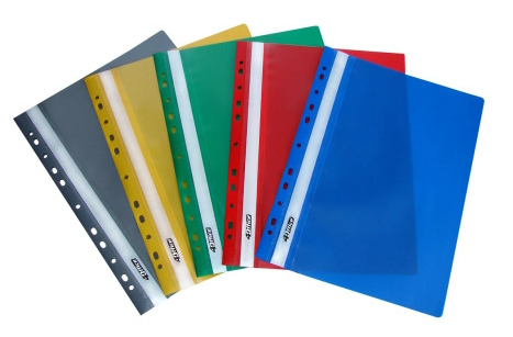 Папка-швидкосшив.перф.пр.верх.кол.4-270.4OFFICE МИКС - 5 по 2