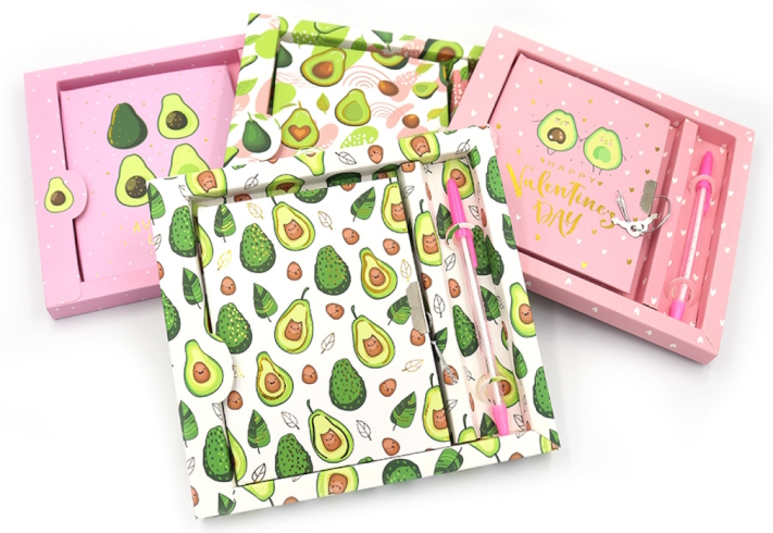 64939-EP Блокнот в короб. на замочку 