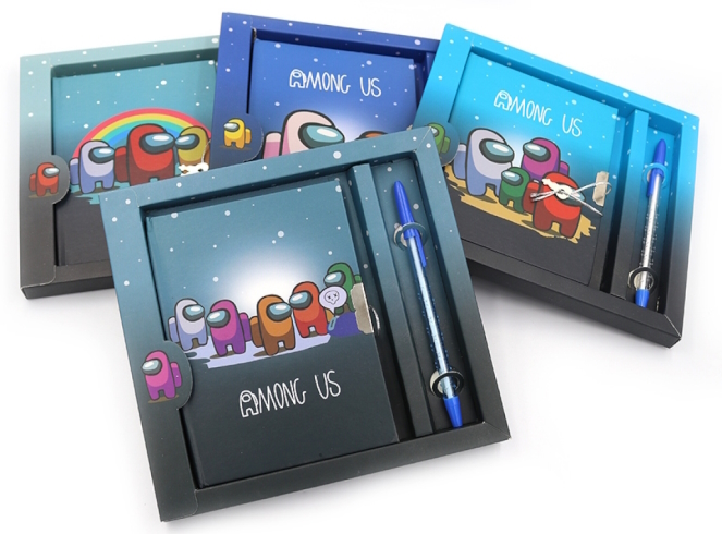 64943-EP Блокнот в короб. на замочку 