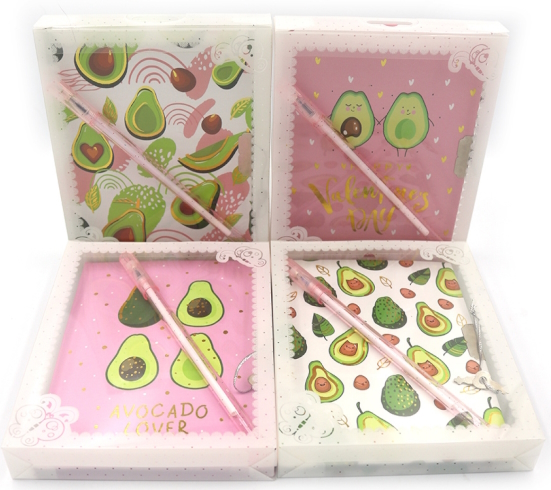 BL64939 Блокнот в короб. на замочку 