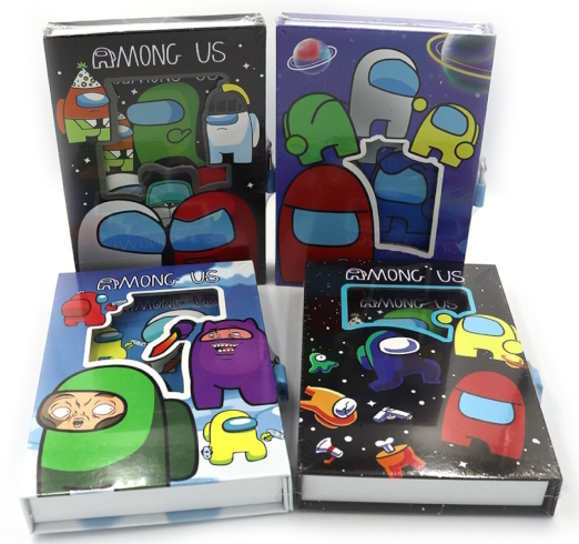 YH32K-B0410 Блокнот в короб. на замочку 