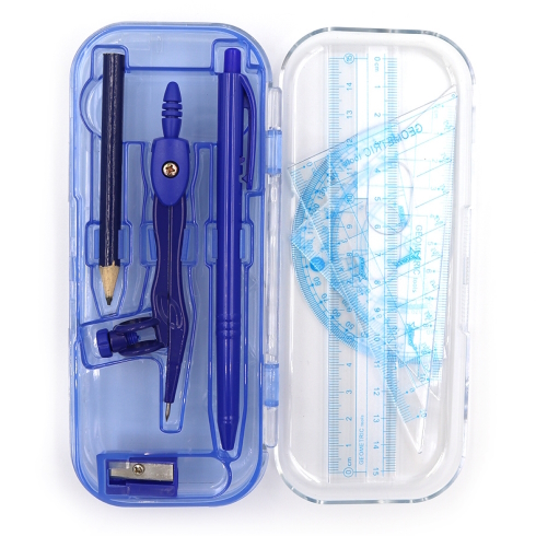 M-3009A Готовальня 7предм. ручка+цирк+гриф+лінійка