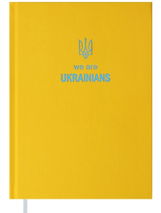 Щоденник недат. PATRIOT, A5, жовтий, BM.2029-08