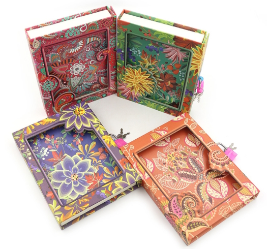 DSCN0472-А6 Блокнот в короб. на замочку 