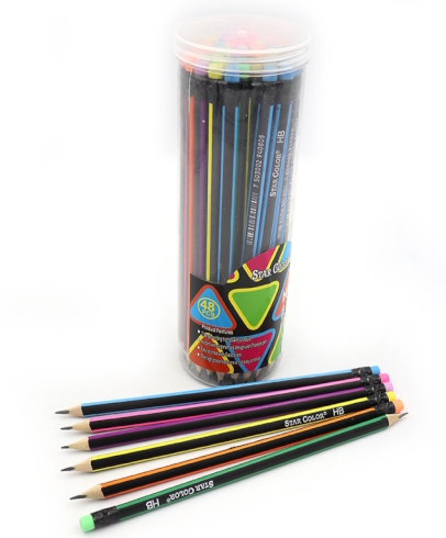 DSCN0706 Олівець ч-гр HB Star color 