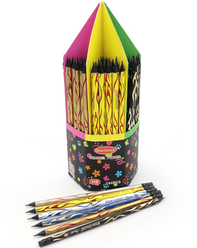 DSCN0678 Олівець ч-гр HB Star color 
