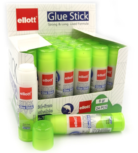 ET-220601(DSCN0702) Клей-олівець Ellot 9g PVP 24шт/єтік