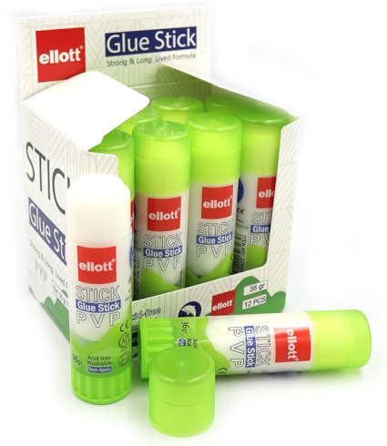 ET-220604(DSCN0701) Клей-олівець Ellot 36g PVP  12шт/єтік