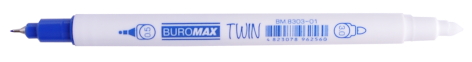 Ручка капілярна Twin, синій, 0,5 mm / 3,0 mm BM.8303-01