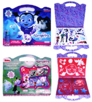 Альбом д/тв. 20арк.розф.+трафар.2шт.+наліп.2шт.+флом.4шт.