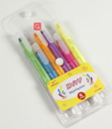 Набір сухих кольорових маркерів хайлайтерів HY-900