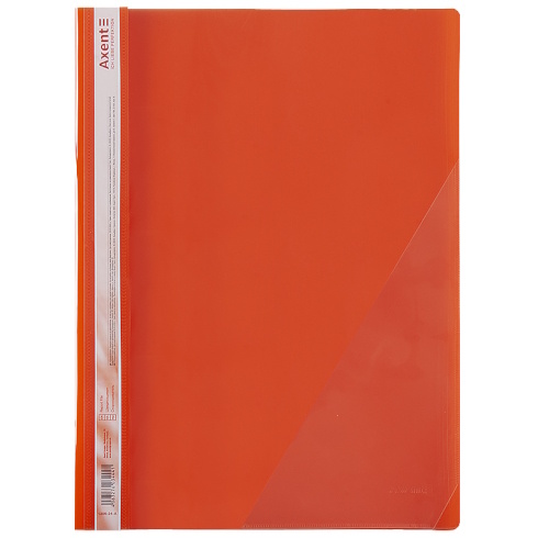 Швидкозшивач з кутовою кишенею, червоний 1306-24-A AXENT