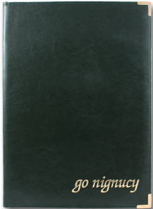 ППВ-5 Тис. Папка вітальна Sarif зелений 