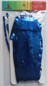 Завіса святкова голограма 1,0х2,0м.PCUR-HOLO-02 блакитний