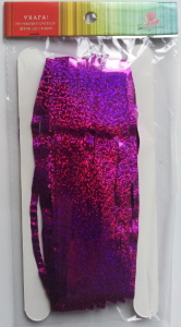 Завіса святкова голограма 1,0х2,0м.PCUR-HOLO-06 фуксія