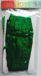 Завіса святкова голограма 1,0х2,0м.PCUR-HOLO-11 зелений