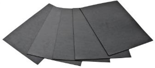 Кольорова ЕВА піна (Фоаміран)А4, EVA-1-021, 21х29,7см,1,00 мм 5 аркуш.сірий