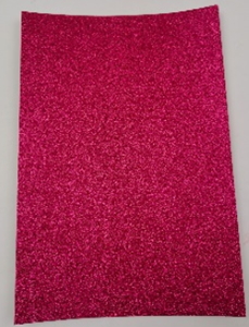 Кольорова ЕВА піна з гліттером (Фоаміран)А4,GL-EVA-1-ADH-005,21х29,7см,1,6 мм 5аркуш.фуксія