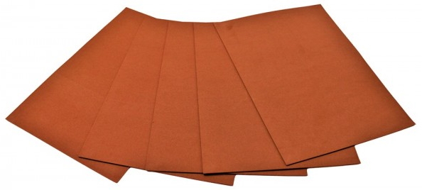 Кольорова ЕВА піна(Фоаміран)А4,EVA-023,21х29,7см,2,00 мм 5 аркуш.коричневий