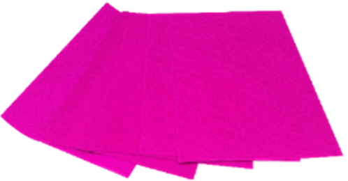 Кольорова ЕВА піна(Фоаміран)А4,PLH-EVA-004,21х29,7см,2,00 мм 5 аркуш.фуксія