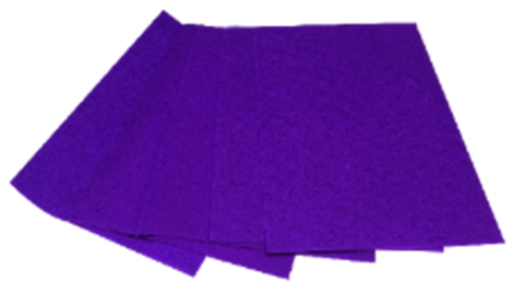 Кольорова ЕВА піна(Фоаміран)А4,PLH-EVA-025,21х29,7см,2,00 мм 5 аркуш.темно фіолетовий