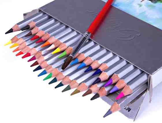 Олівці акварельні 36 кольорів шестигранні, Raffine, Marco, 7120-36CB