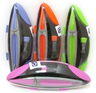 S66002 Циркуль в пласт. футляре с грифелем, 2 предм., mix (85303)