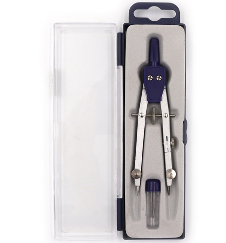 S53002 Циркуль з грифілем, 2 предм. в футлярі