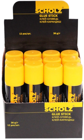 Клей-олiвець PVA 36г, 4603, SOZ