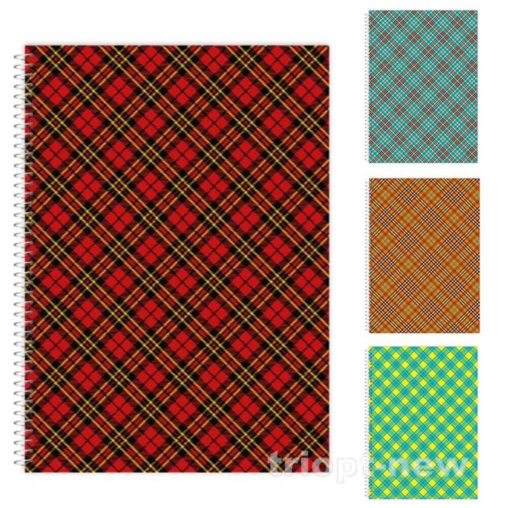 Зошит Ф.А4, 80 арк.обкладинка - целюлозний картон 230г/м?, повнокольорова, ТП-95