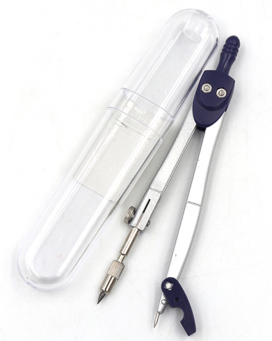 S01001LA-P Циркуль в пласт.тубусі в банці 1шт/єтик