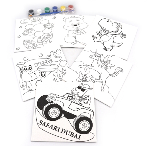 DSCN0698 Розмальовка 15*15см (полотно на дошці) з акрил. фарбами та пензлем палітра 1шт/єтік