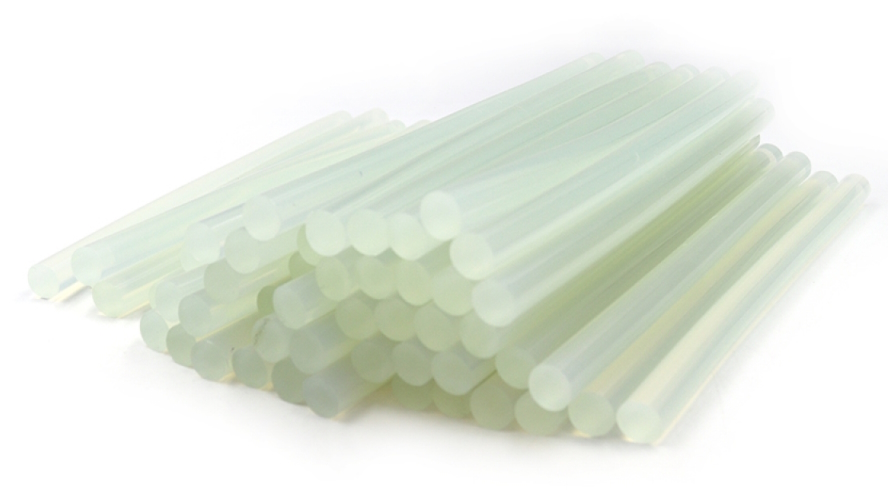 DSCN1027-2 Клей-стрижні для клей. пістол 20см*1,1см, 1кг/етик.