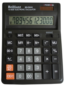 Калькулятор BS-0444 12р., 2-пит,BS-0444