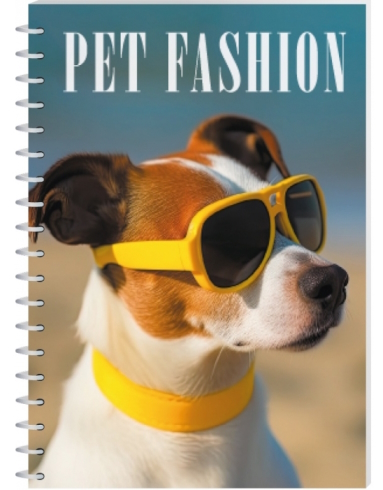 Блокнот А5, пластикова обкладинка, спіраль, 80 арк., клітинка, E21958-05