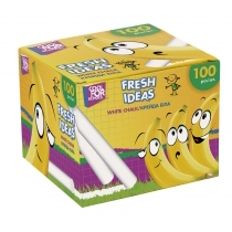 Крейда шкільна біла Fresh Ideas, 100 шт.,CF60702
