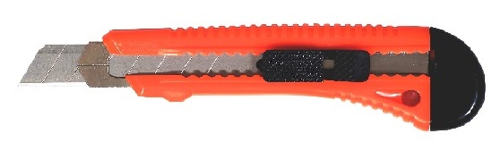 Ніж трафарет.,18мм, автофикс., метал.напр., 4525, NORMA