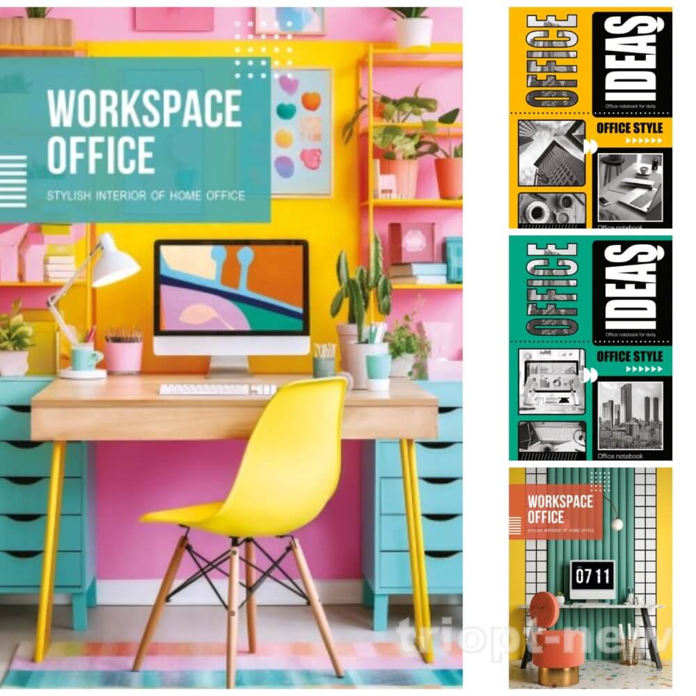 Нотатник А6 на скобі,32арк,оф.кл, серія 