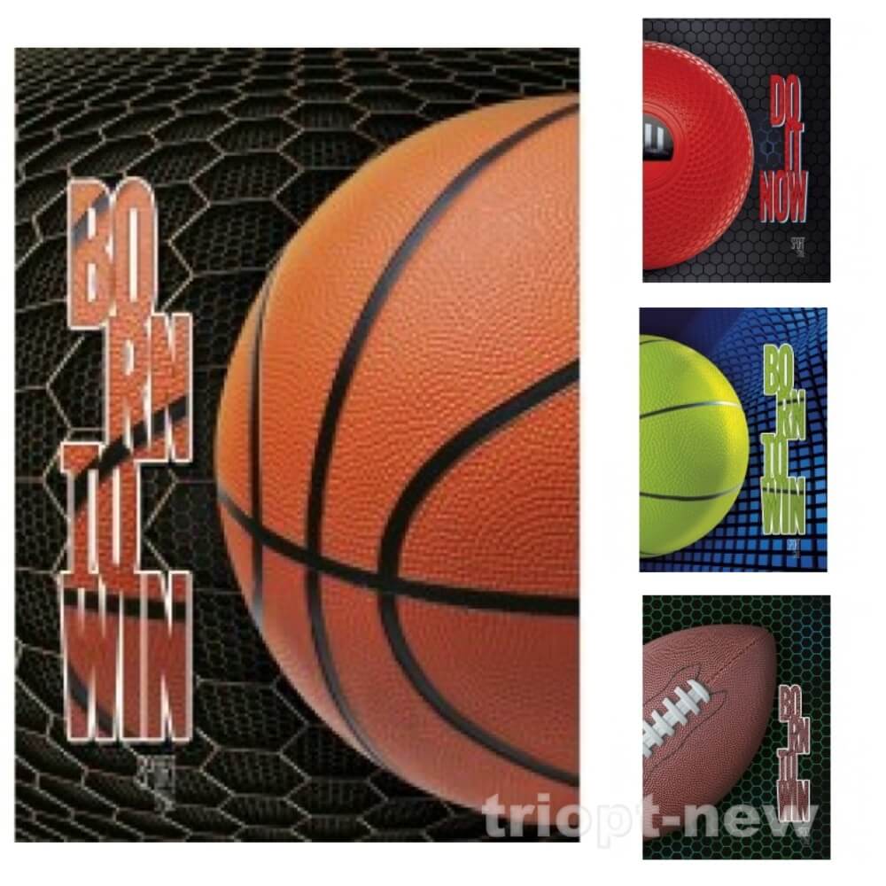 Нотатник А5, 50 арк,серія 