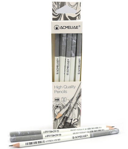 43219 Олівець для малювання чорнилом Acmeliae HB, 12шт.