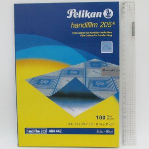 8469-BL Папір копіюв. синий, А-4, 100 аркушів (8649-BL)