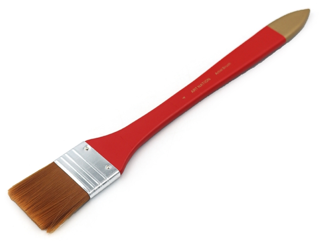 BR5627-4 Пензлик Art Nation #4, нейлон 29,8*4 см 1шт/єтік