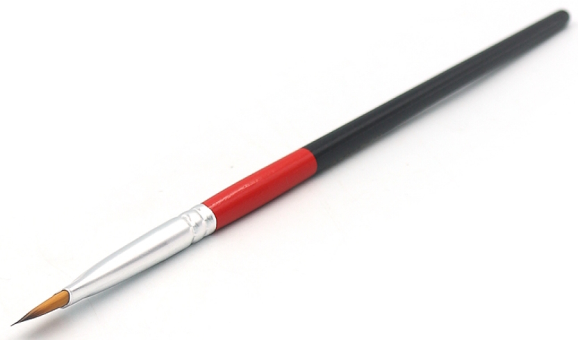 BR8572-6 Пензлик Art Nation #6, нейлон 18,7*0,7 см 18,9*0,7 см 1шт/єтік