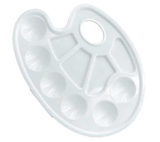 P225 Палітра Art Nation пластик 22,5х16,5см 1шт/этик