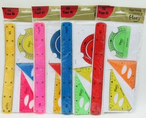 3490 Набір лінійок силікон. гнучких 