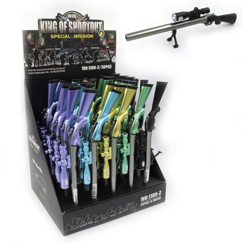 1109-2 Ручка дитяча з іграшкою+ліхтарик 