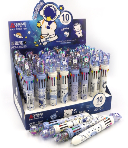 ADM-15255 Ручка дитяча багатобарвна автомат Aodemei 