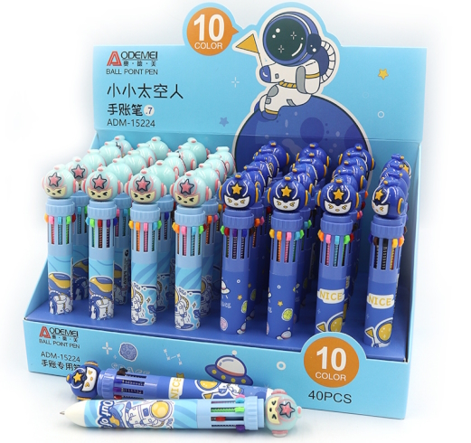 ADM-15224 Ручка дитяча багатобарвна автомат Aodemei 