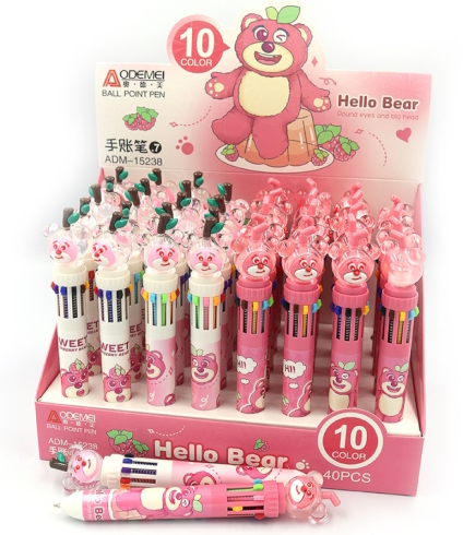 ADM-15238 Ручка дитяча багатобарвна автомат Aodemei 