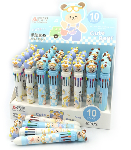 ADM-15244 Ручка дитяча багатобарвна автомат Aodemei 